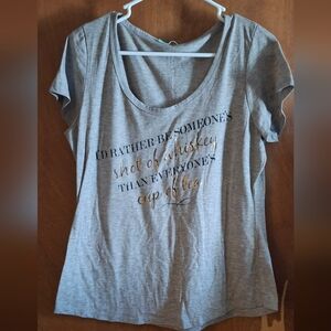 Maurices Gray Graphic Tee